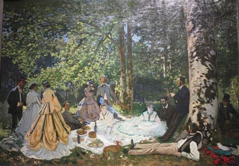 Le Déjeuner sur l'herbe (1886), Claude Monet - Collection Chtchoukine, Fondation Vuitton, Paris ...