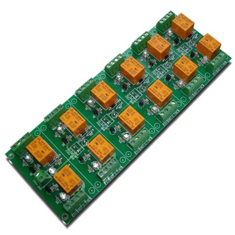 Relay board 12V - 12 channels for Raspberry PI, Arduino,PIC,AVR