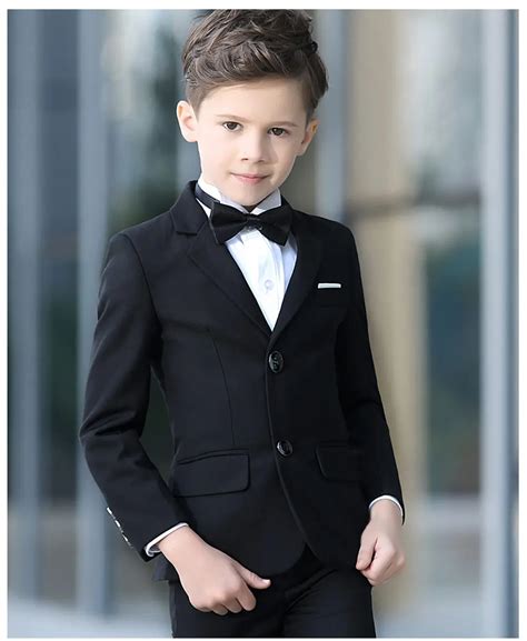 Boys Suits For Weddings Kids Prom Suits Black Wedding Suits Kids ...