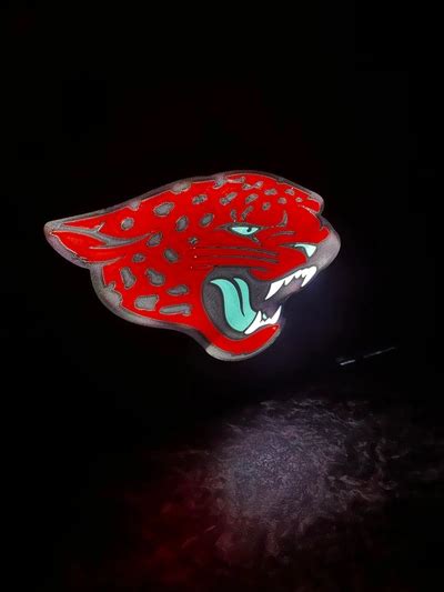 Jacksonville Jaguars Floating Logo Sign by HangarDesigns - MakerWorld