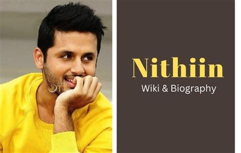 Nithiin Wiki, Biography, Age, Wife, Family, Education, Height, Weight, Movies List, Career ...