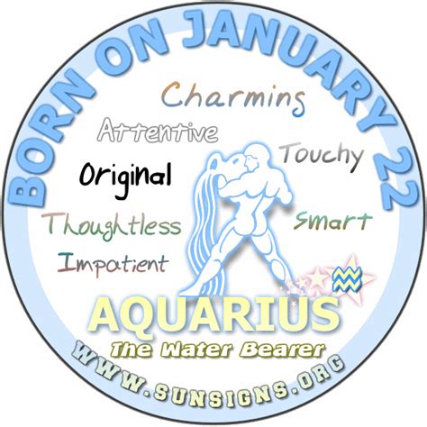 January 22 Zodiac Horoscope Birthday Personality - SunSigns.Org