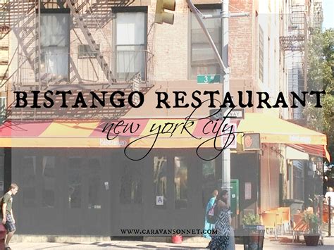 Bistango Restaurant, New York City | Caravan Sonnet