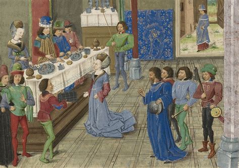 Why Aren’t People Eating in Medieval Depictions of Feasts? | Getty Iris
