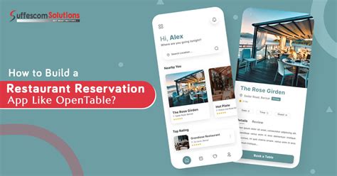 Restaurant Reservation App Development | Cost to Develop A Table ...