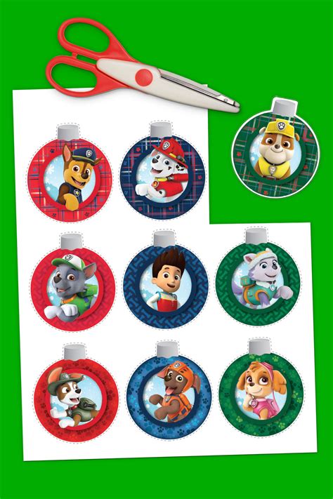 PAW Patrol Christmas Ornaments | Nickelodeon Parents