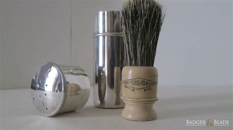 Gillette Badger Shave Brush from 1918 Military Set | Badger & Blade