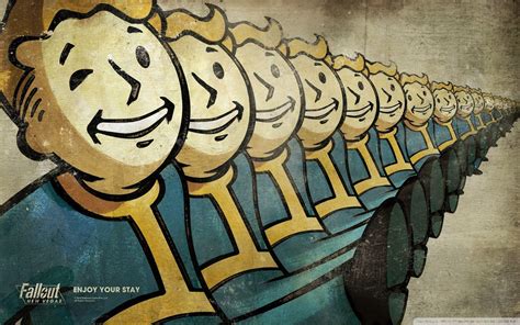 Fallout New Vegas Wallpapers Vault Boy - Wallpaper Cave