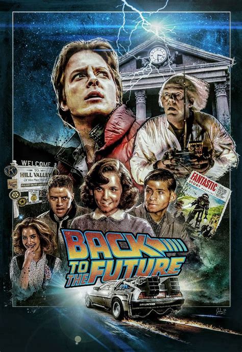 Back to the Future by John Cordero - Home of the Alternative Movie Poster -AMP- in 2022 | The ...