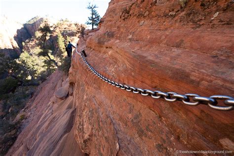 Angels Landing Hike, Zion National Park | The Whole World Is A Playground