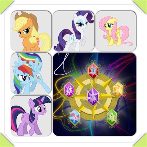 My Little Pony the Elements of harmony by PrincesLuna4ever on DeviantArt