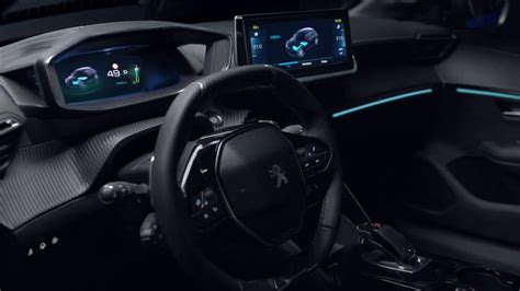 PEUGEOT e-208 Interior - YouTube