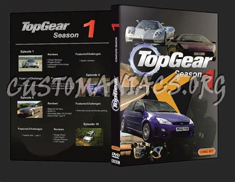 Top Gear Season 1 dvd cover - DVD Covers & Labels by Customaniacs, id ...