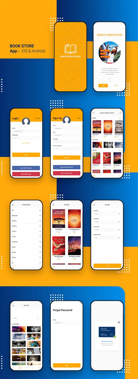 Book Store App on Behance