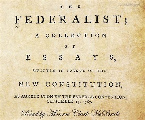 The Federalist Papers Unabridged CD Audiobook