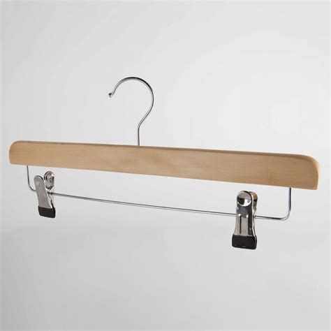 Wooden Clip Hangers (350 mm) For Sale | Fast UK Delivery