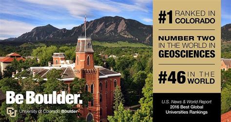 FLASHBACK: CU Boulder Ranks in Top 100 Universities in the World ...