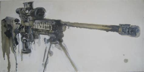 Rifle Painting by Igor Prokofiev | Saatchi Art