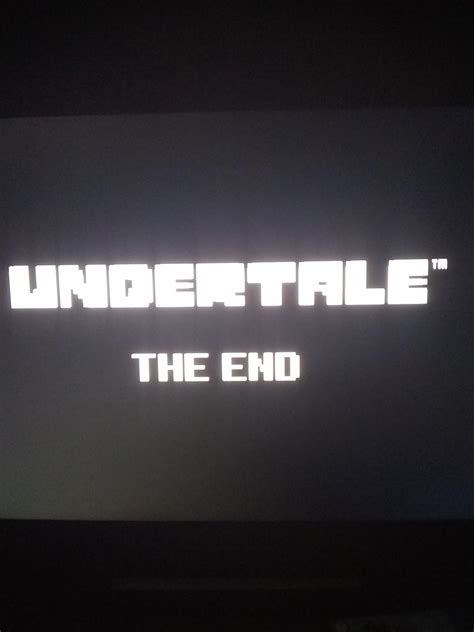 Just Finished Pacifist Route. : r/Undertale