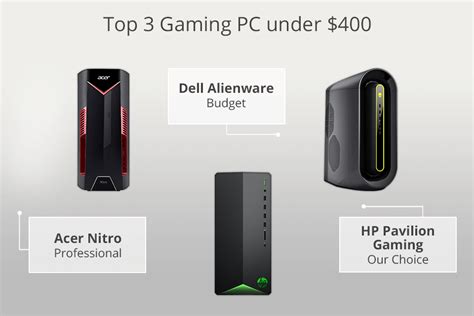 6 Best Gaming PCs Under $400 in 2024