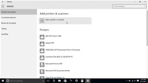 Printers and Scanners in Windows 10- Tutorial