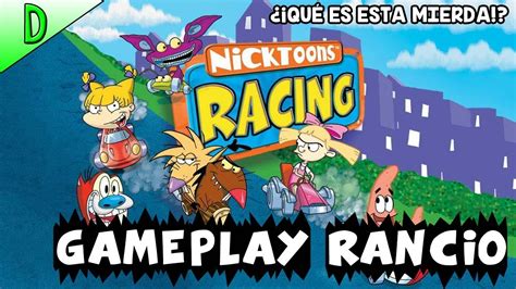 RANCIO GAMEPLAY | "Nicktoons Racing" (PS1) - YouTube