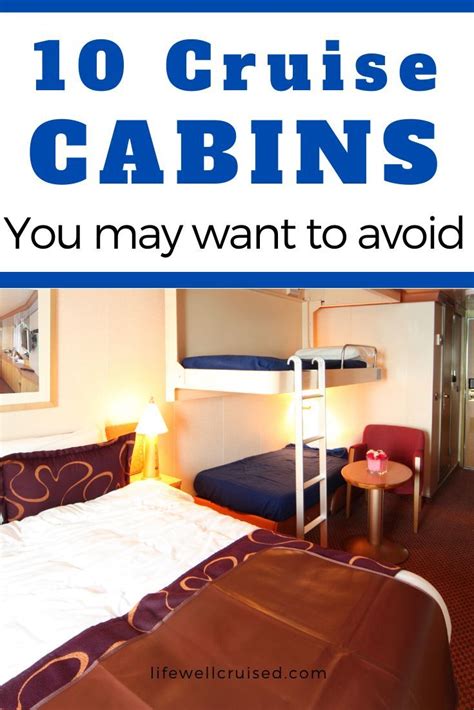 17 Worst Cruise Ship Cabins to Avoid | Cruise planning, Cruise tips, Cruise