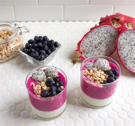 Dragon Fruit Yogurt Parfait - The Produce Moms