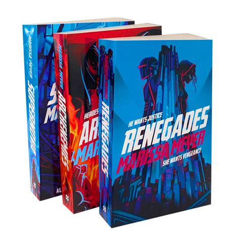 Renegades Series Collection 3 Books Set By Marissa Meyer Renegades, Ar ...