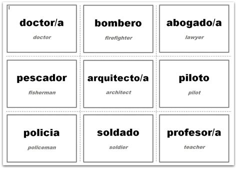 Vocabulary Flash Cards using MS Word