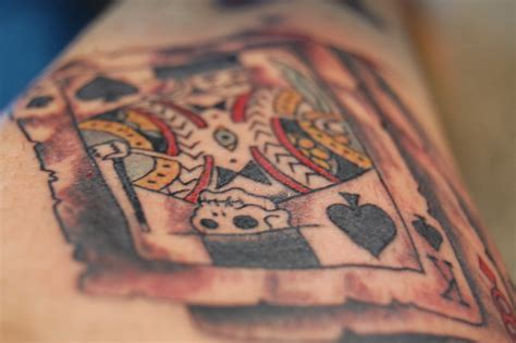 Playing Card Tattoo Designs, Meanings, Pictures, and Ideas | TatRing