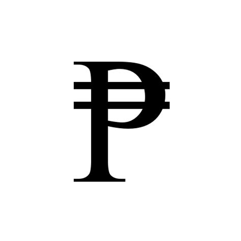 peso sign | Times New Roman, Regular @ Graphemica