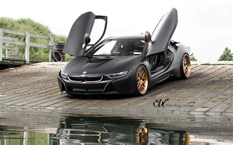 Matte Black BMW i8 by EDC | BMW Car Tuning