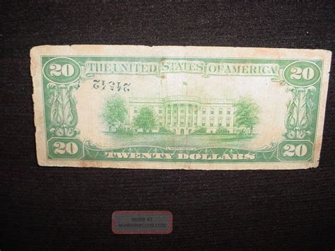 Series Of 1928 $20. Dollar Gold Certificate