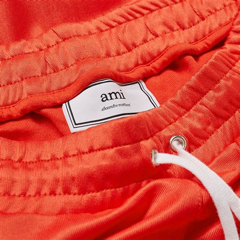 AMI Taped Track Pant Red | END.