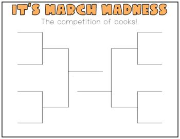 March Madness Book Bracket by Shore to Learn | Teachers Pay Teachers