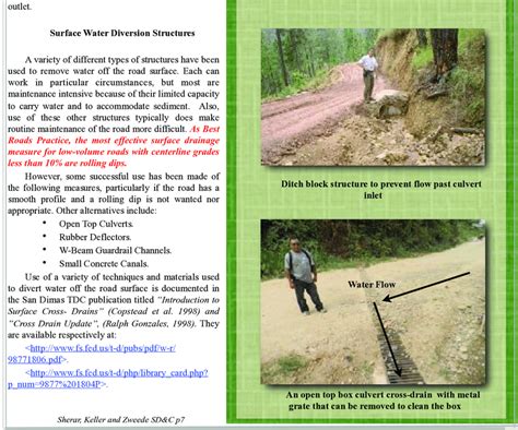 Cross Drain pipe installation details | Download Scientific Diagram