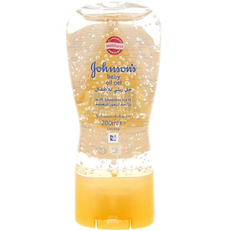 Johnson's Baby Oil Gel With Blossom Scent 200 Ml - MercatCo