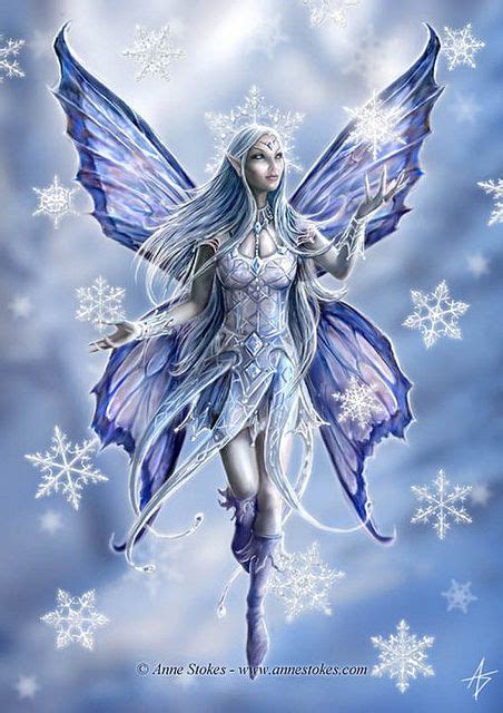 anne stokes winter fairy | Hadas hermosas, Hadas, Ilustración de hada