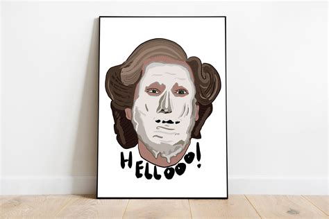 Art Print: Mrs. Doubtfire – BOBBYK Boutique