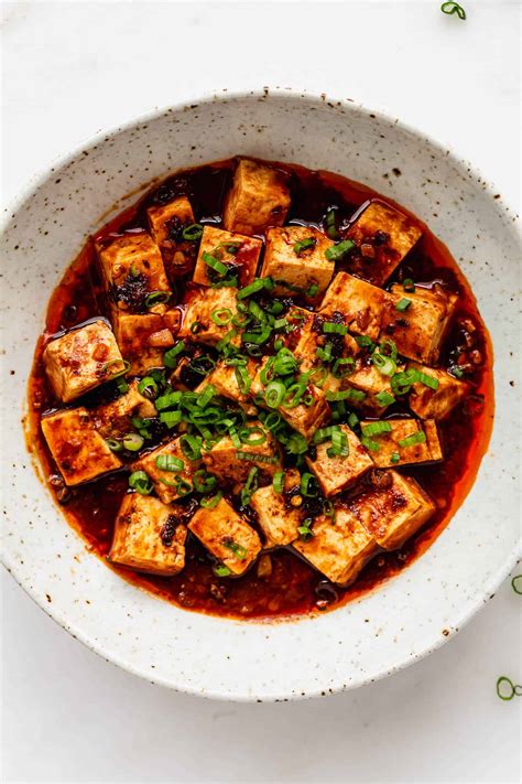 Vegetarian Mapo Tofu - Choosing Chia