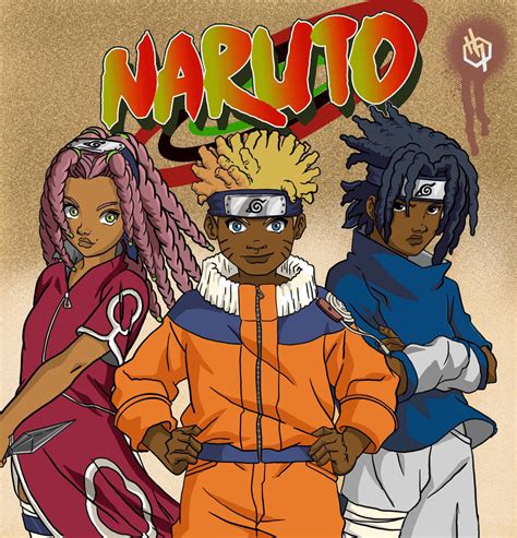 (Black) Naruto characters by I-IeXXus7 on DeviantArt