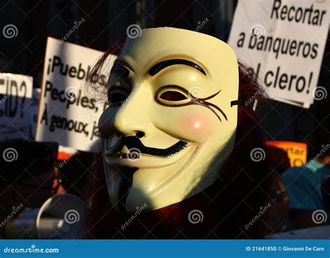 Guy Fawkes mask editorial image. Image of october, politics - 21641850