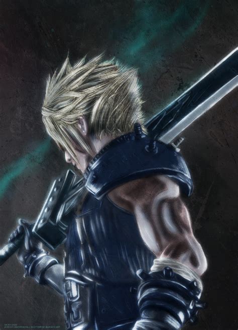 Cloud Strife FFVII Remake by Jarrodjvandenberg on Newgrounds