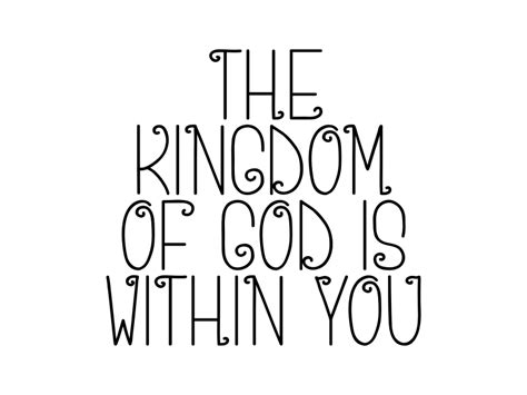 The Kingdom of God is Within You Graphic by DUDLEY LAWRENCE · Creative Fabrica