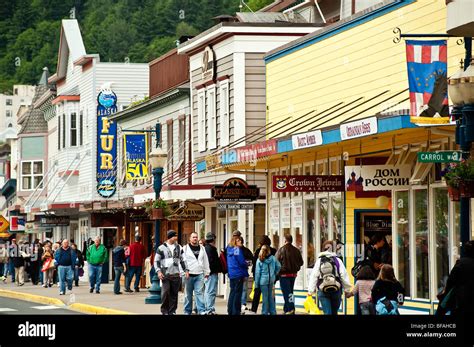 Downtown, Juneau, Alaska, USA Stock Photo: 26663403 - Alamy