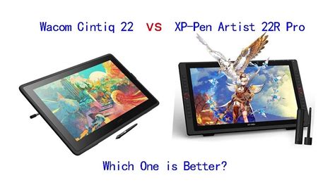 Wacom Cintiq 22 vs XP-Pen Artist 22R Pro comparison | by Tianpujun | Medium