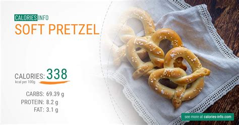 Soft Pretzel Calories and Nutrition (100g)