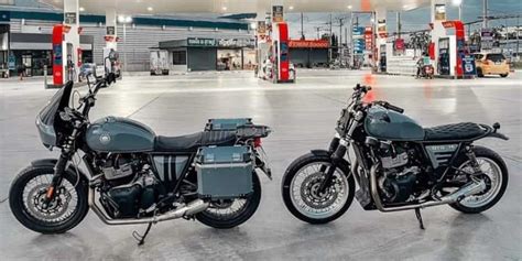 This Modified Royal Enfield Continental GT Is Ready For Touring