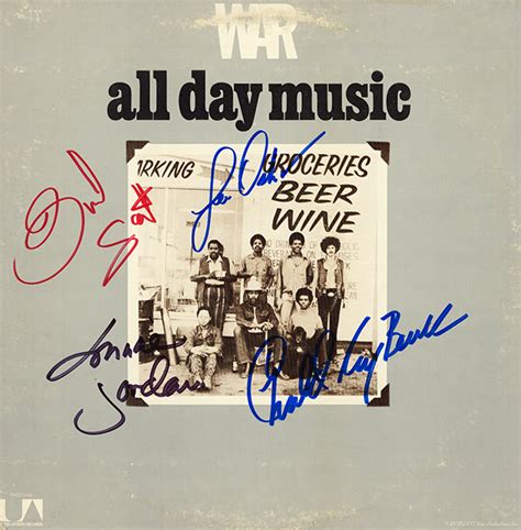 War Band Signed All Day Music Album - Artist signed collectibles and gifts